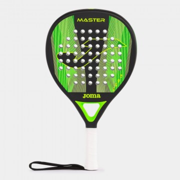 Joma Master Padel Racket Black/Fluor Green